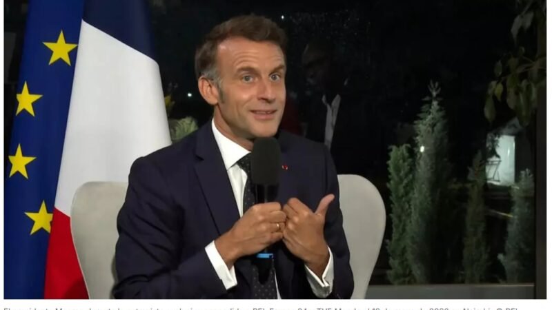 «Los verdaderos colonizadores del siglo XXI son los rusos», dice Macron a RFI