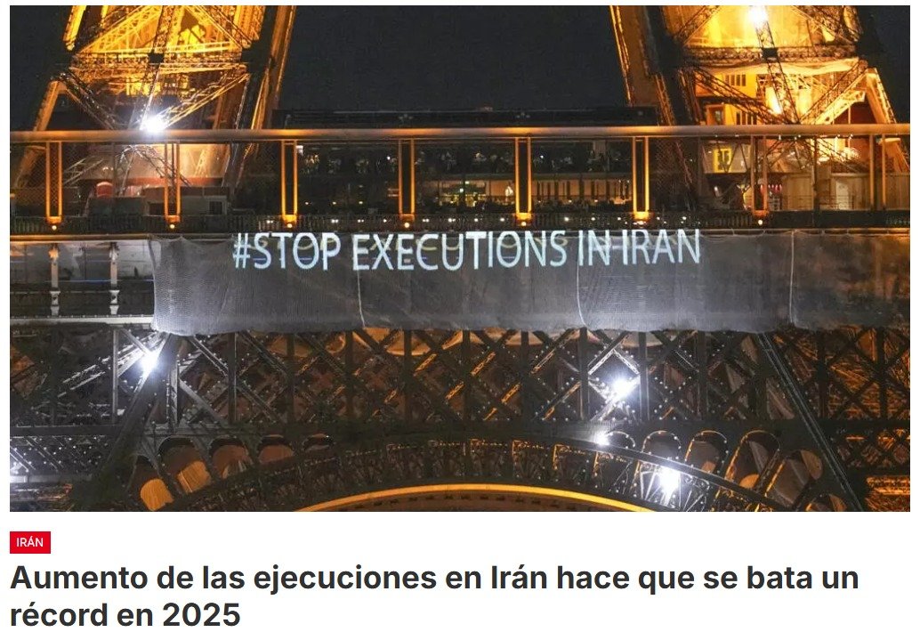 El «impactante» aumento del número de ejecuciones en Irán, que aplicó la pena de muerte a más de 2.150 personas