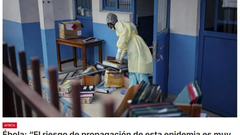 La República Democrática del Congo, afectada por una nueva epidemia de ébola, ha registrado 246 casos sospechosos y 80 muertes potencialmente relacionadas con este virus