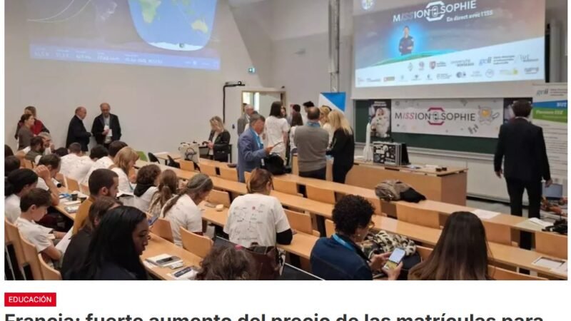 Estudiar en Francia va a costar mucho más caro para los estudiantes que no son ciudadanos de la Unión Europea