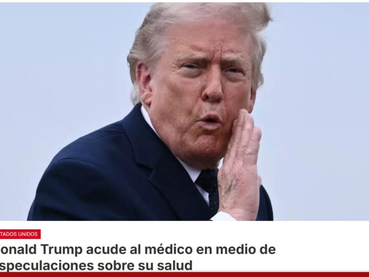 El presidente estadounidense se somete este martes 26 de mayo a sus exámenes médicos y dentales en el Hospital Militar Walter Reed, donde se atiende a los presidentes estadounidenses