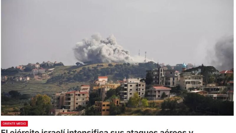 El Líbano afirmó que los ataques israelíes en el sur del país causaron la muerte de 31 personas el martes, un día después de que el primer ministro de Israel anunciara la intensificación de su ofensiva para «aplastar» a Hezbolá.