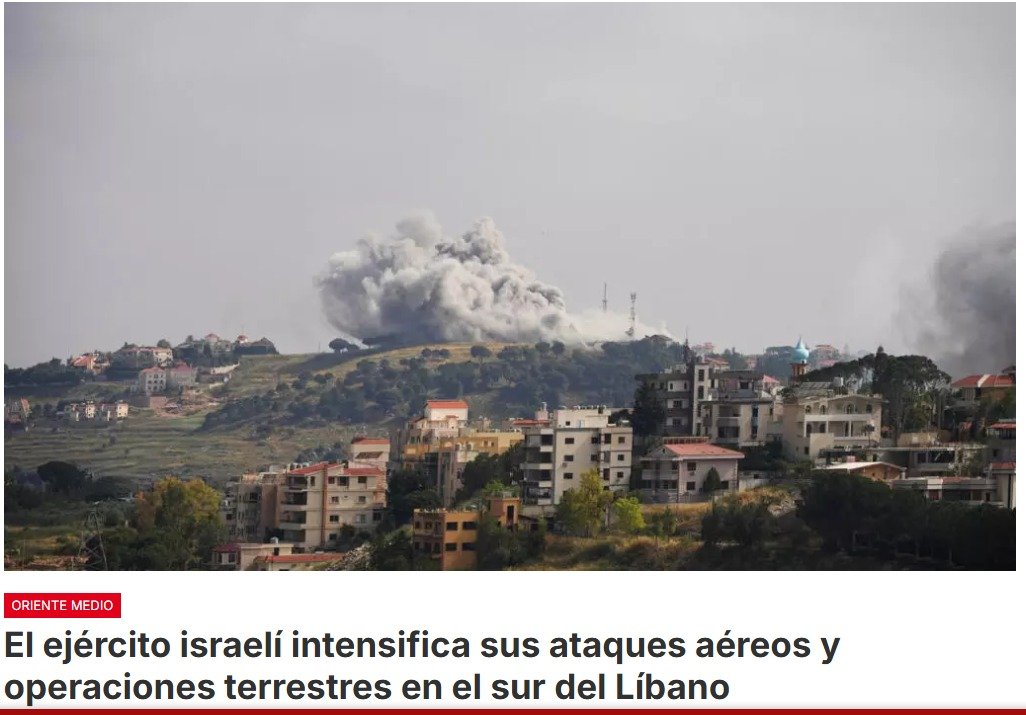 El Líbano afirmó que los ataques israelíes en el sur del país causaron la muerte de 31 personas el martes, un día después de que el primer ministro de Israel anunciara la intensificación de su ofensiva para «aplastar» a Hezbolá.