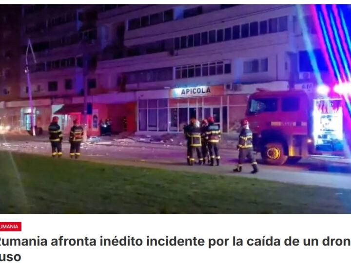 Nicusor Dan, convoca al Consejo Supremo de Defensa por la caída de un dron que deja dos heridos en un edificio cercano a la frontera con Ucrania