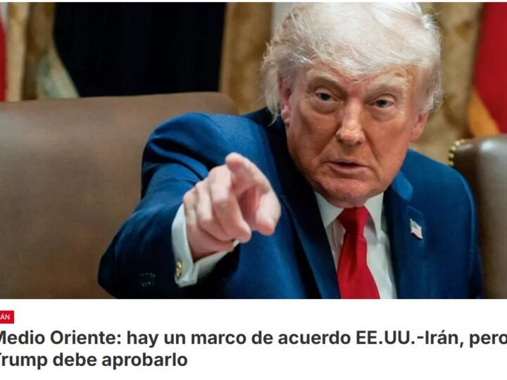 Estados Unidos e Irán establecen un marco de acuerdo para frenar la guerra en Oriente Medio