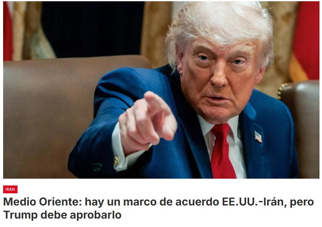 Estados Unidos e Irán establecen un marco de acuerdo para frenar la guerra en Oriente Medio