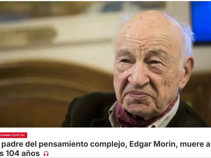 Fallece Edgar Morin, una de las figuras más influyentes del pensamiento francés en los últimos 50 años