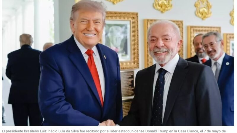 Encuentro de Lula y Donald Trump