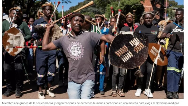 Sudáfrica rechaza las acusaciones de xenofobia tras violentas protestas contra inmigrantes