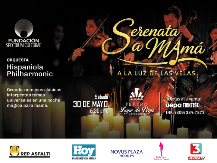 Serenata romántica a la luz de las velas en Santo Domingo