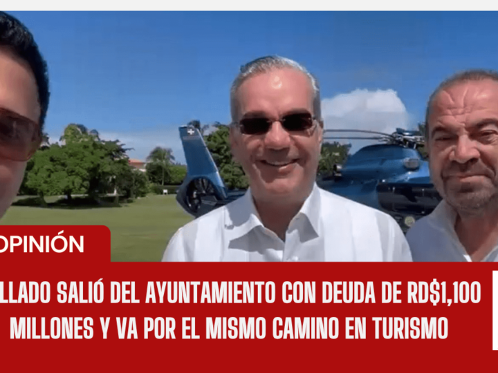 Collado Sale de la Alcaldía  con deudas de mil cien millones de pesos y va por el mismo camino en Turismo