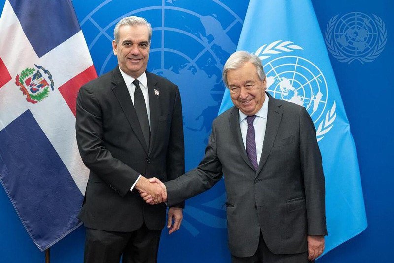 Presidente recibe a secretario general ONU