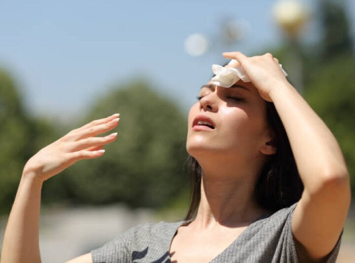 Se intensifica el calor provocando lluvias y el polvo del Sahara