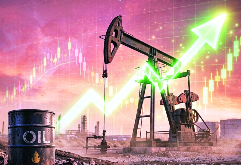 Tensiones por alza del precio del petróleo WTI en 5.49%