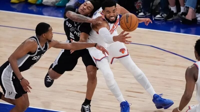 Knicks vencen a Spurs y lideran 3-1 las Finales NBA