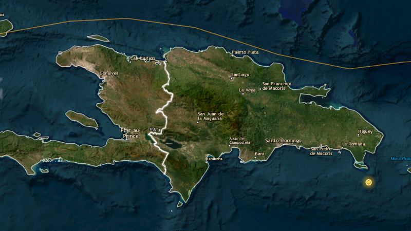Temblor de tierra en República Dominicana