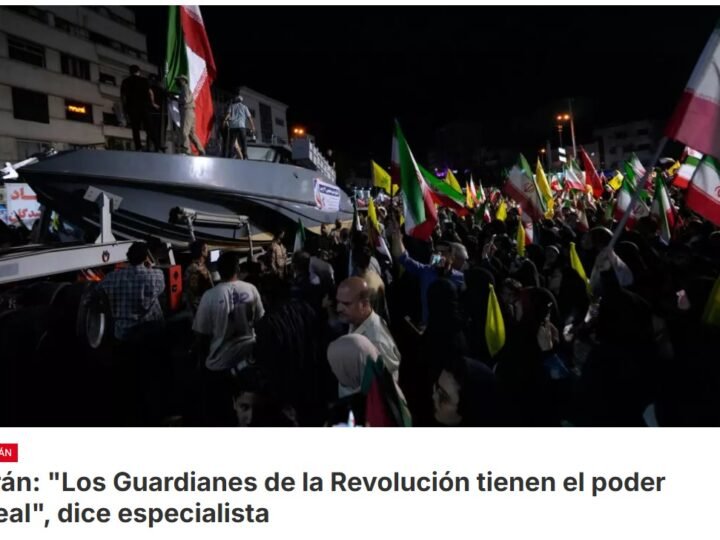 Los Guardianes de la Revolución constituyen el principal obstáculo para un acuerdo de paz con la administración Trump