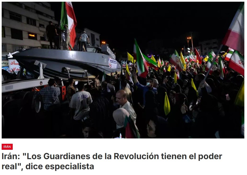 Los Guardianes de la Revolución constituyen el principal obstáculo para un acuerdo de paz con la administración Trump