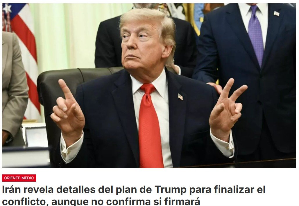 El régimen iraní asegura que aún no toma una decisión sobre un acuerdo que pondría fin a la guerra