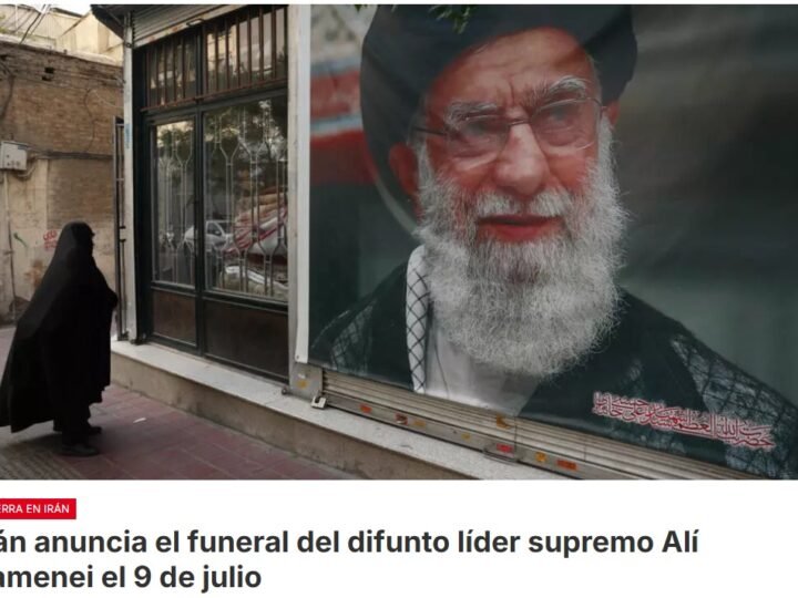 El funeral previsto para marzo, pero fue retrasado por la guerra con Estados Unidos e Israel