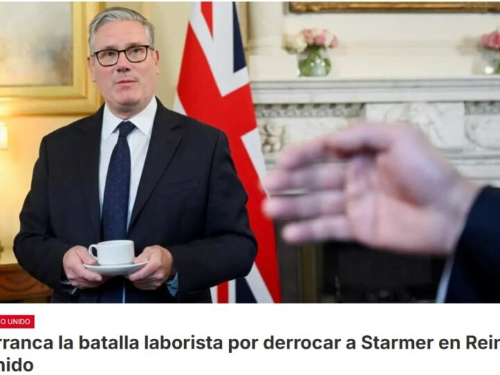 Varios ministros dispuestos a dimitir en cadena si Starmer no se aparta