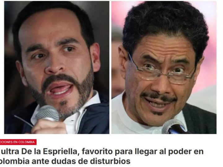 La derecha cuenta con el dinamismo en una campaña marcada por la judialización de varias causas y con Petro agitando el fantasma de fraude y eclipsando al candidato de la izquierda, Cepeda