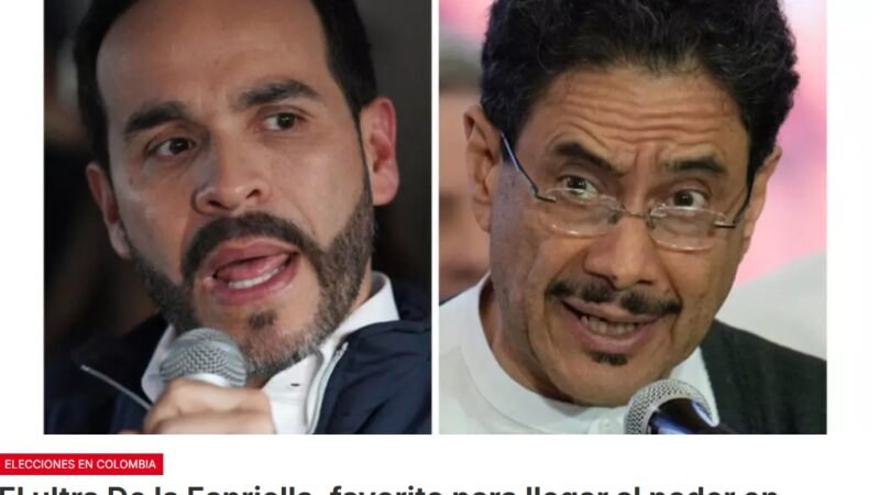 La derecha cuenta con el dinamismo en una campaña marcada por la judialización de varias causas y con Petro agitando el fantasma de fraude y eclipsando al candidato de la izquierda, Cepeda
