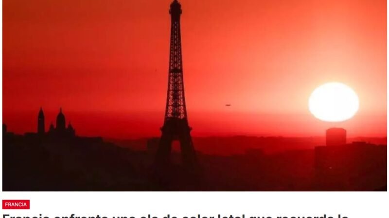 Más de 40 muertos, escuelas cerradas, hospitales sin aire acondicionado: los franceses tienen dificultades para adaptarse a la canícula histórica que azota el país