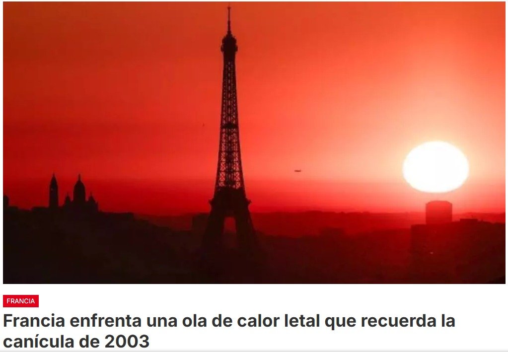 Más de 40 muertos, escuelas cerradas, hospitales sin aire acondicionado: los franceses tienen dificultades para adaptarse a la canícula histórica que azota el país