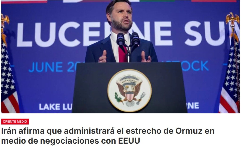 «Todos deben saber que la administración del estrecho de Ormuz no vuelve a ser como antes de la guerra», asegura hoy el negociador iraní