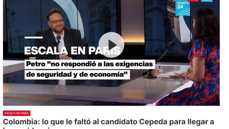 A el candidato colombiano, de la izquierda, Iván Cepeda le faltó un puñado de puntos para conseguir una nueva victoria