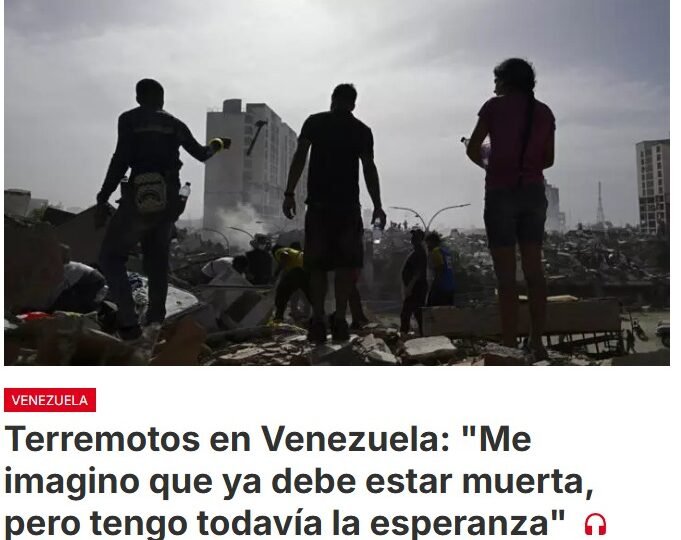 Al menos 235 muertos dejan los potentes sismos que sacudieron a Venezuela el miércoles, según un nuevo balance suministrado por el ministro de Salud