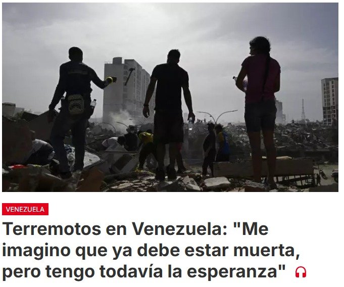 Al menos 235 muertos dejan los potentes sismos que sacudieron a Venezuela el miércoles, según un nuevo balance suministrado por el ministro de Salud