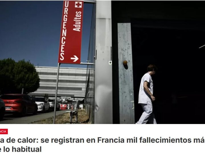 Desde el miércoles 24 de junio de 2026, ya se han registrado en Francia un mil muertes más de lo habitual