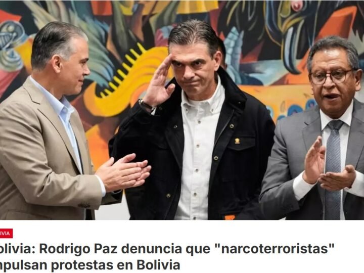 «narcoterroristas» impulsan las protestas que exigen su renuncia y les advirtió que «sus días están contados»