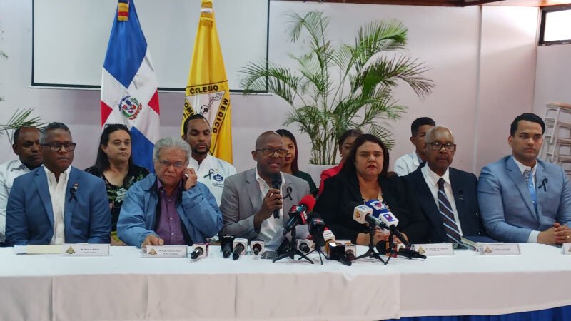 Colegio Médico Dominicano convoca paro nacional tras presunto atropello judicial