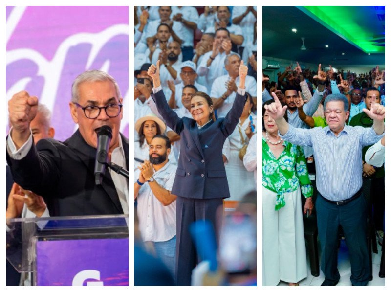 La  política a un año de la precampaña en RD.