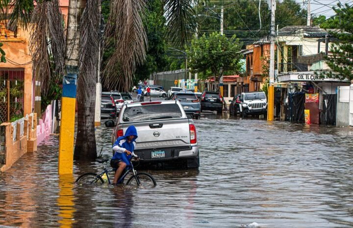 Alerta verde para el Gran Santo Domingo y San Cristóbal con fuertes aguaceros
