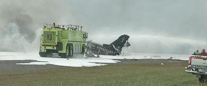 Mueren dos pilotos en aterrizaje forzoso en el Aeropuerto Internacional La Romana
