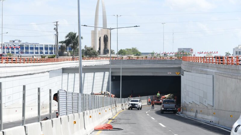 Ultiman detalles del túnel de la Plaza de la Bandera para su inauguración