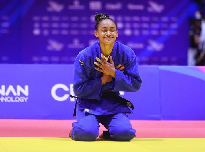 Ana Rosa García, de judo, otorga el primer oro a Dominicana