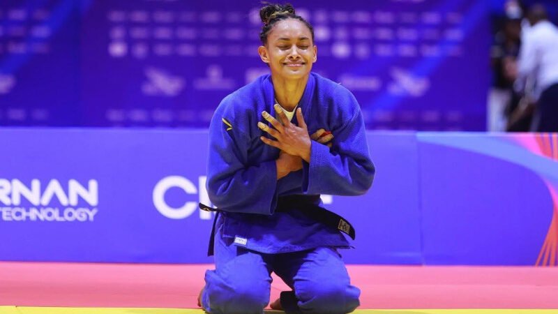 Ana Rosa García, de judo, otorga el primer oro a Dominicana