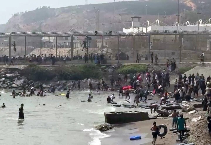 Lo que pasa en la frontera con Marruecos