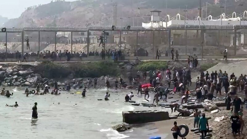 Lo que pasa en la frontera con Marruecos