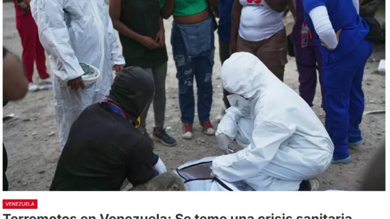 El balance por el potente doble sismo en Venezuela hace dos semanas sube a 3.889 muertos, según un parte oficial del gobierno