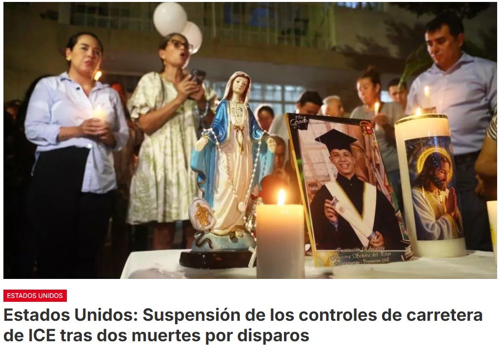 La Administración Trump ordena la suspensión de la mayoría de los controles de carretera llevados a cabo por la policía de inmigración (ICE) 