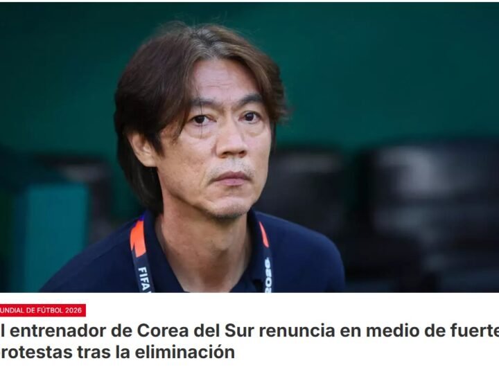 Eliminan a Corea del Sur. No clasifica en los octavos de final del Mundial, la selección surcoreana se entera la noche del domingo 28 de junio que sus jugadores regresaban a casa