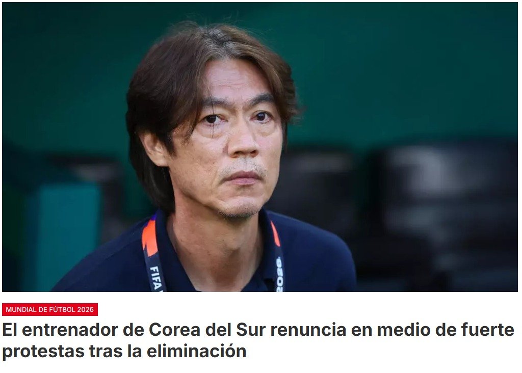 Eliminan a Corea del Sur. No clasifica en los octavos de final del Mundial, la selección surcoreana se entera la noche del domingo 28 de junio que sus jugadores regresaban a casa