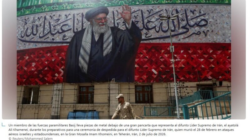 Irán advierte a Estados Unidos e Israel contra ataques antes del funeral de Jamenei