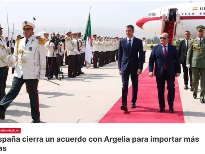 España y Argelia escenifican la recuperación de sus relaciones con una visita del presidente español Pedro Sánchez que culmina con el anuncio de un acuerdo para comprar más gas al país africano, que ya es el principal proveedor español